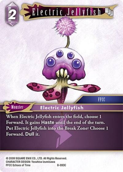 Electric Jellyfish 8-093C Opus VIII Final Fantasy card