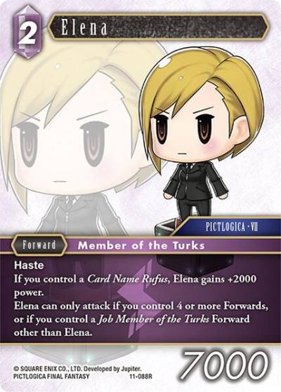 Elena 11-088R Opus XI Final Fantasy card