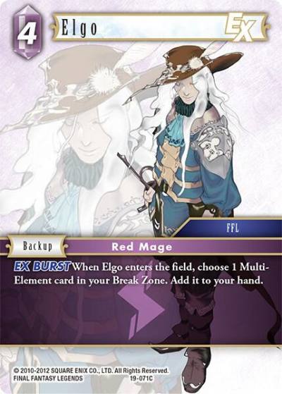 Elgo EX 19-071C From Nightmares Final Fantasy card
