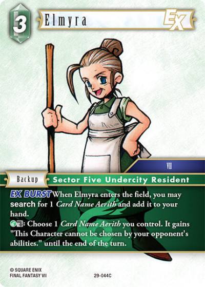 Elmyra EX 29-044C Blissful Eternity Final Fantasy card