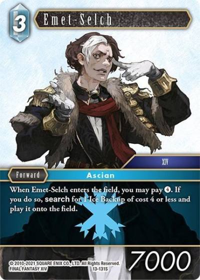 Emet Selch 13-131S Opus XIII: Crystal Radiance Final Fantasy card