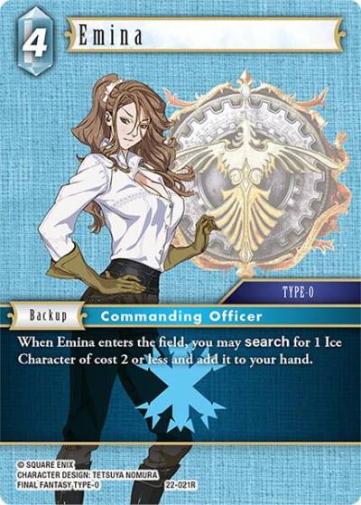 Emina 22-021R Hidden Hope Final Fantasy card