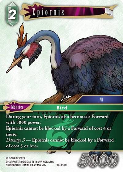 Epiornis 22-039C Hidden Hope Final Fantasy card