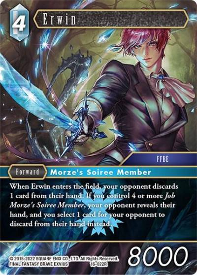 Erwin 16-022R Emissaries of Light Final Fantasy card