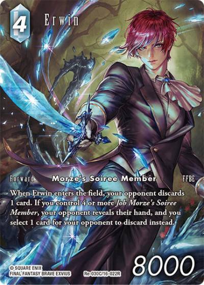 Erwin Full Art Re-030C/16-022R Legacy Collection Final Fantasy card