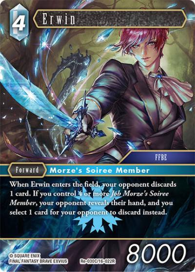 Erwin Re-030C/16-022R Legacy Collection Final Fantasy card