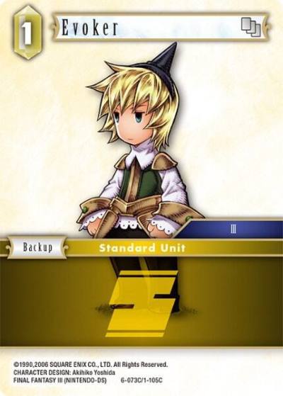 Evoker 6-073C Opus VI Final Fantasy card