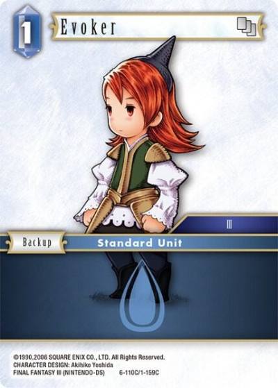 Evoker 6-110C Opus VI Final Fantasy card
