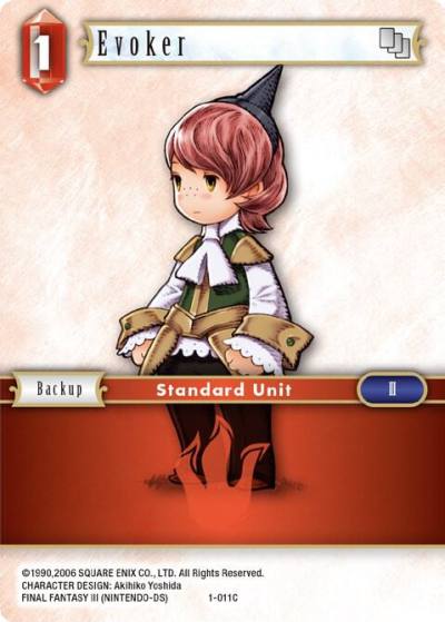 Evoker Arc 1-011C Opus I Final Fantasy card