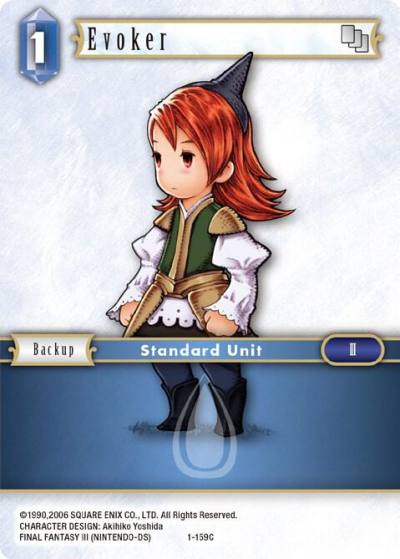 Evoker Refia 1-159C Opus I Final Fantasy card