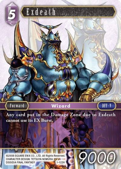 Exdeath 1-122H Opus I Final Fantasy card