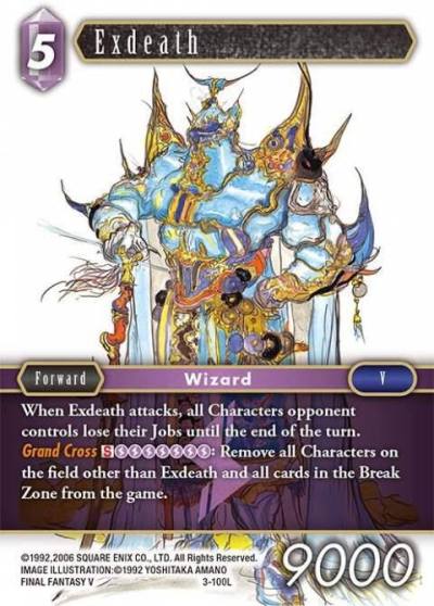 Exdeath 3-100L Opus III Final Fantasy card