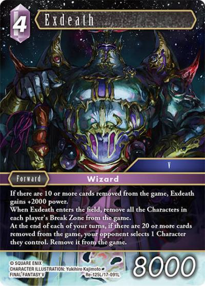 Exdeath Re-125L/17-091L Legacy Collection Final Fantasy card