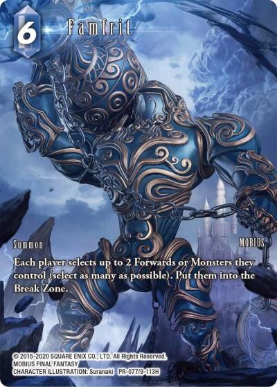 Famfrit PR-077/9-113H FF: Promo Cards Final Fantasy card