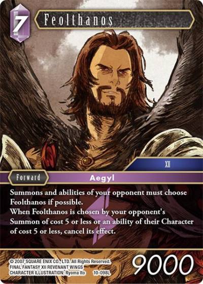 Feolthanos 10-098L Opus X Final Fantasy card