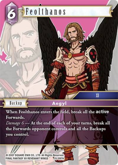 Feolthanos 15-097H Crystal Dominion Final Fantasy card