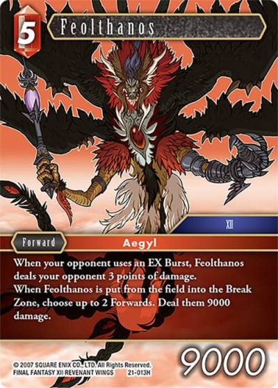 Feolthanos 21-013H Beyond Destiny Final Fantasy card