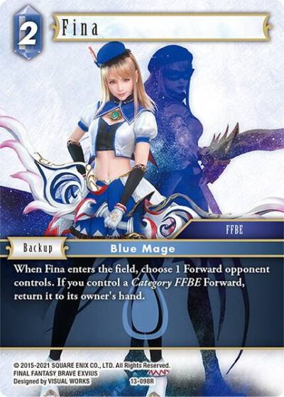 Fina 13-098R Opus XIII: Crystal Radiance Final Fantasy card