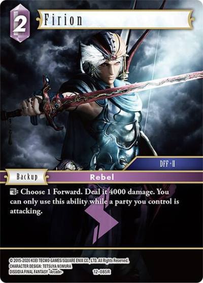 Firion 12-085R Opus XII Final Fantasy card