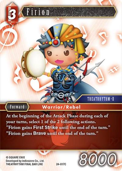 Firion 24-017C Hidden Legends Final Fantasy card