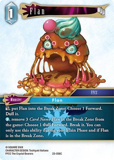 Flan 23-036C Hidden Trials Final Fantasy card