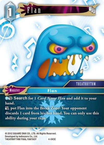 Flan 4-043C Opus IV Final Fantasy card