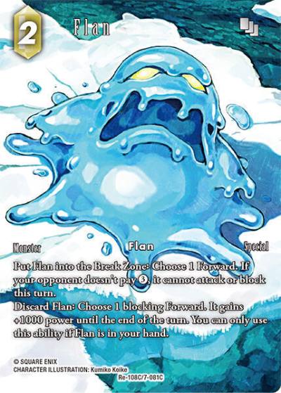 Flan Full Art Re-108C/7-081C Legacy Collection Final Fantasy card