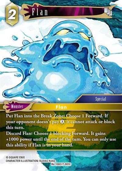 Flan Re-108C/7-081C Legacy Collection Final Fantasy card