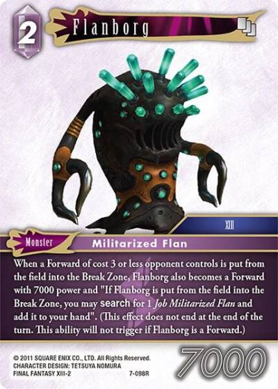 Flanborg 7-098R Opus VII Final Fantasy card