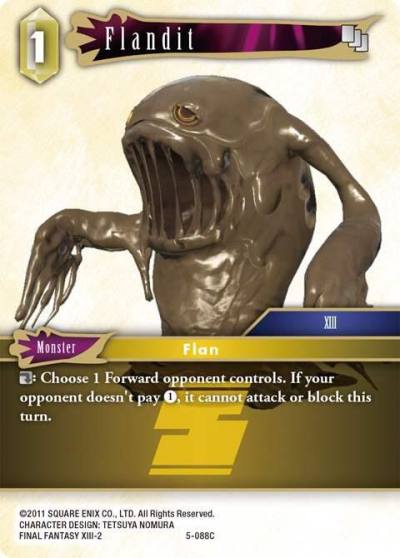 Flandit 5-088C Opus V Final Fantasy card