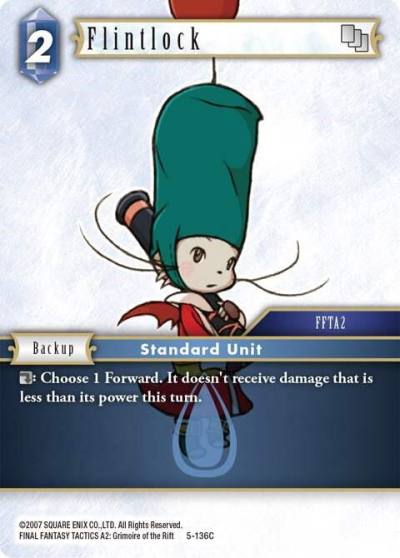 Flintlock 5-136C Opus V Final Fantasy card
