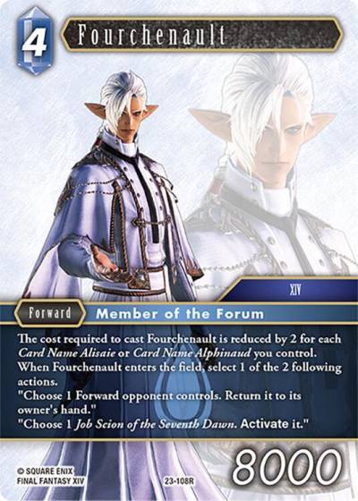 Fourchenault 23-108R Hidden Trials Final Fantasy card