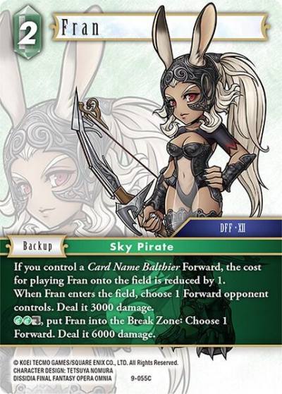Fran 9-055C Opus IX Final Fantasy card