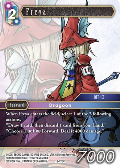 Freya 12-125C Opus XII Final Fantasy card