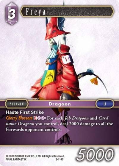 Freya 3-114C Opus III Final Fantasy card