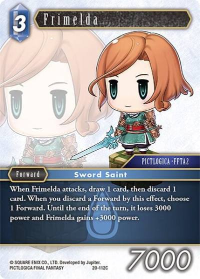 Frimelda 20-112C Dawn of Heroes Final Fantasy card