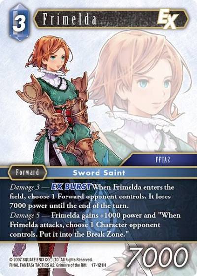 Frimelda EX 17-121H Rebellion's Call Final Fantasy card
