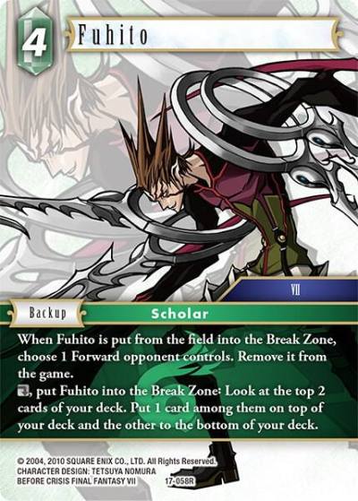 Fuhito 17-058R Rebellion's Call Final Fantasy card