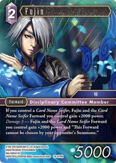 Fujin 18-079R Resurgence of Power Final Fantasy card