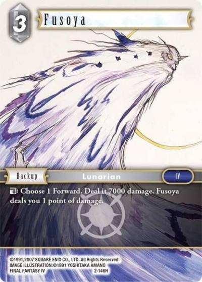 Fusoya Hero 2-146H Opus II Final Fantasy card