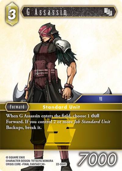 G Assassin 22-064C Hidden Hope Final Fantasy card