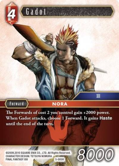 Gadot 5-005R Opus V Final Fantasy card