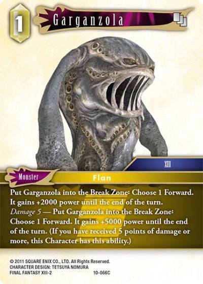 Garganzola 10-066C Opus X Final Fantasy card