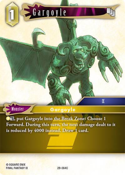 Gargoyle 29-064C Blissful Eternity Final Fantasy card
