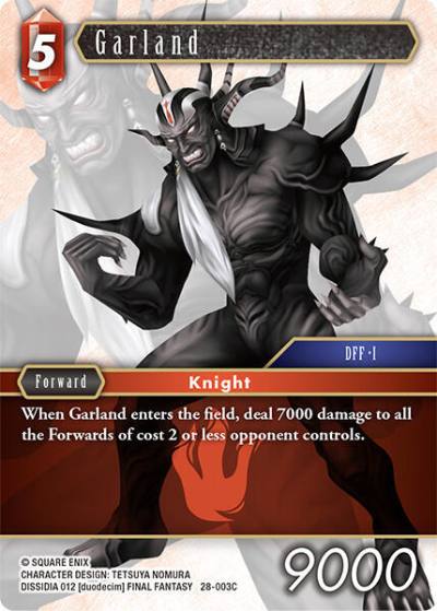 Garland 28-003C Dreamlike Oceans Final Fantasy card