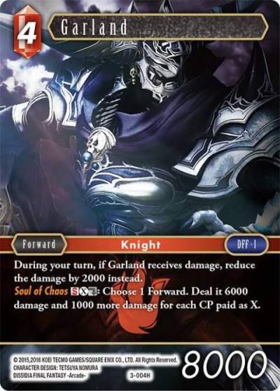 Garland 3-004H Opus III Final Fantasy card