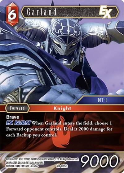 Garland EX 20-005C Dawn of Heroes Final Fantasy card