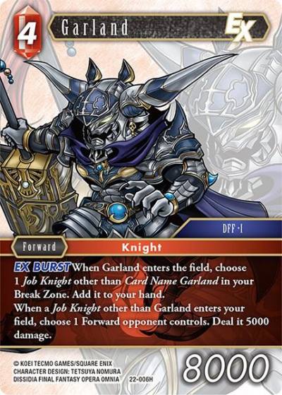 Garland EX 22-006H Hidden Hope Final Fantasy card