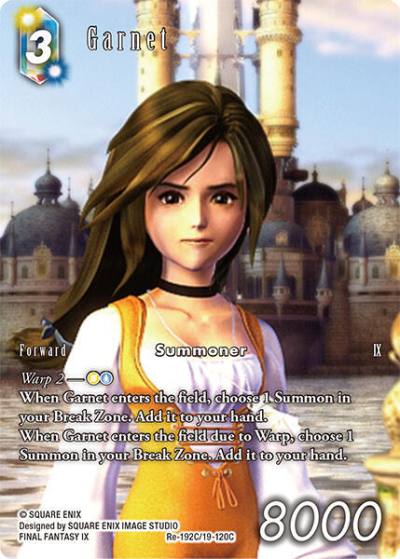 Garnet Full Art Re-192C/19-120C Legacy Collection Final Fantasy card