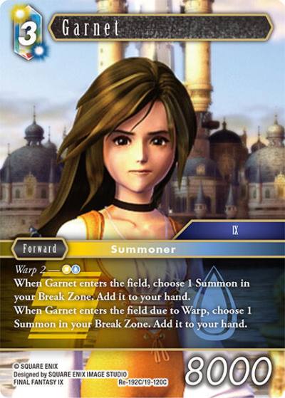 Garnet Re-192C/19-120C Legacy Collection Final Fantasy card
